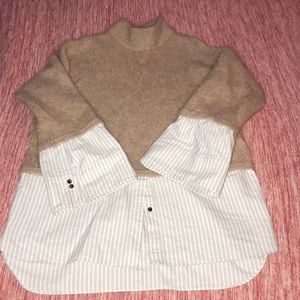 H&M oversized sweater.